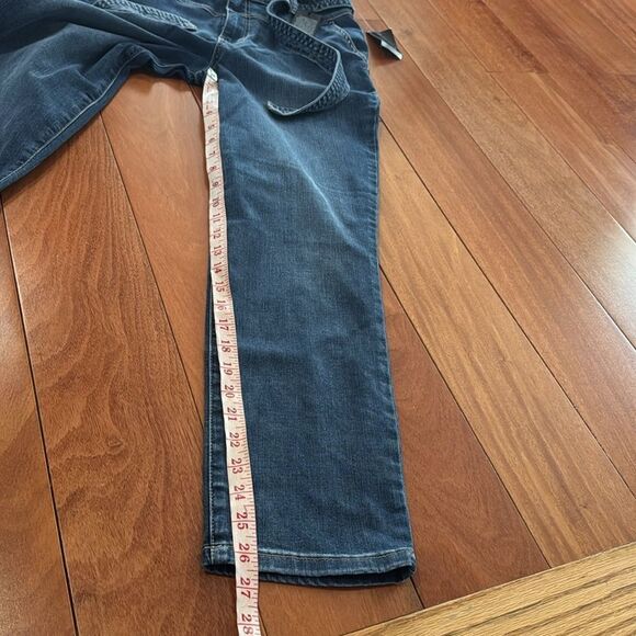 NWT KUT from the cloth Reese High Rise Ankle Straight Paperbag Waist Jean Size 4 - Picture 12 of 12